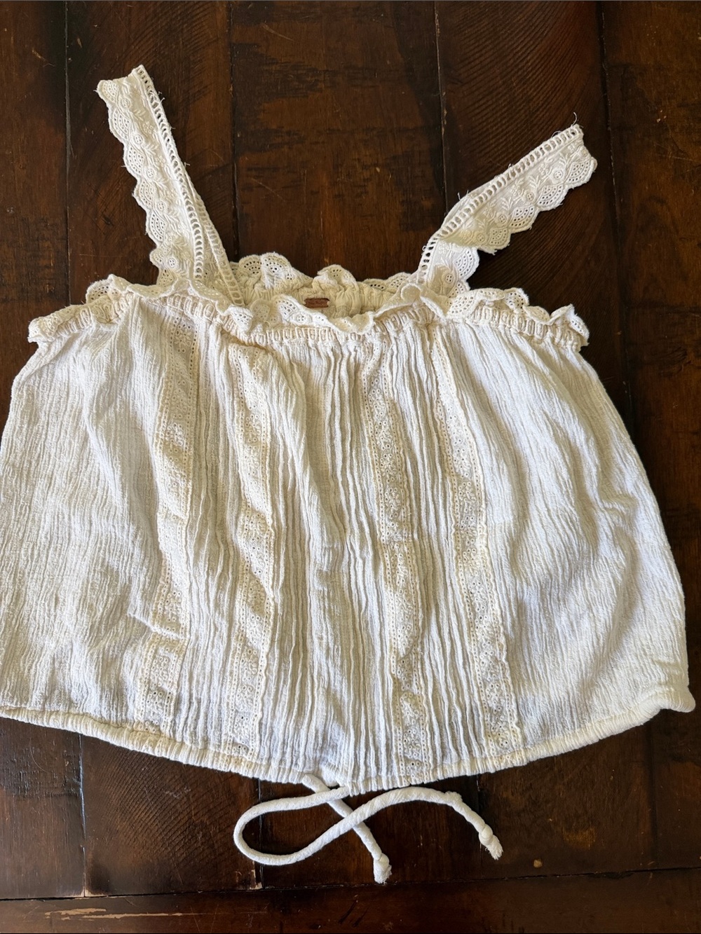 Free People Lace-Trim Camisole Tank Top - Lightweight Layer
